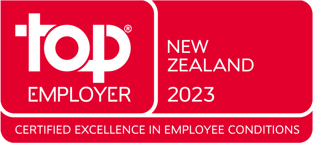 Top Employer 2023 New Zealand